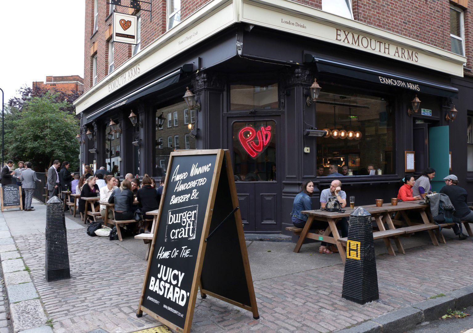 Publove @ The Exmouth Arms, Euston London Eksteriør bilde