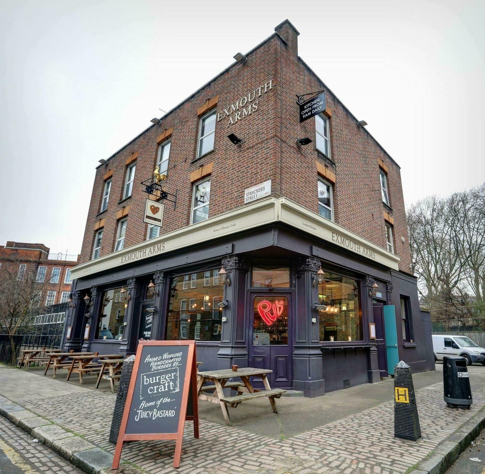 Publove @ The Exmouth Arms, Euston London Eksteriør bilde